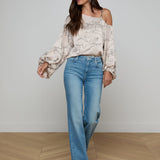 L'AGENCE - Asami Chain One - Shoulder Blouse