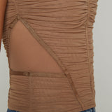 L'AGENCE - Asuka Mesh Corset Top