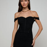 L'AGENCE - Asuka Mesh Corset Top