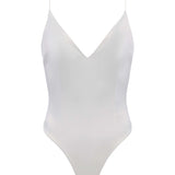L'AGENCE - Dara Stretch Satin Bodysuit