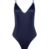 L'AGENCE - Dara Stretch - Satin Bodysuit