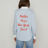 L'AGENCE - Ellery Button-Down Shirt