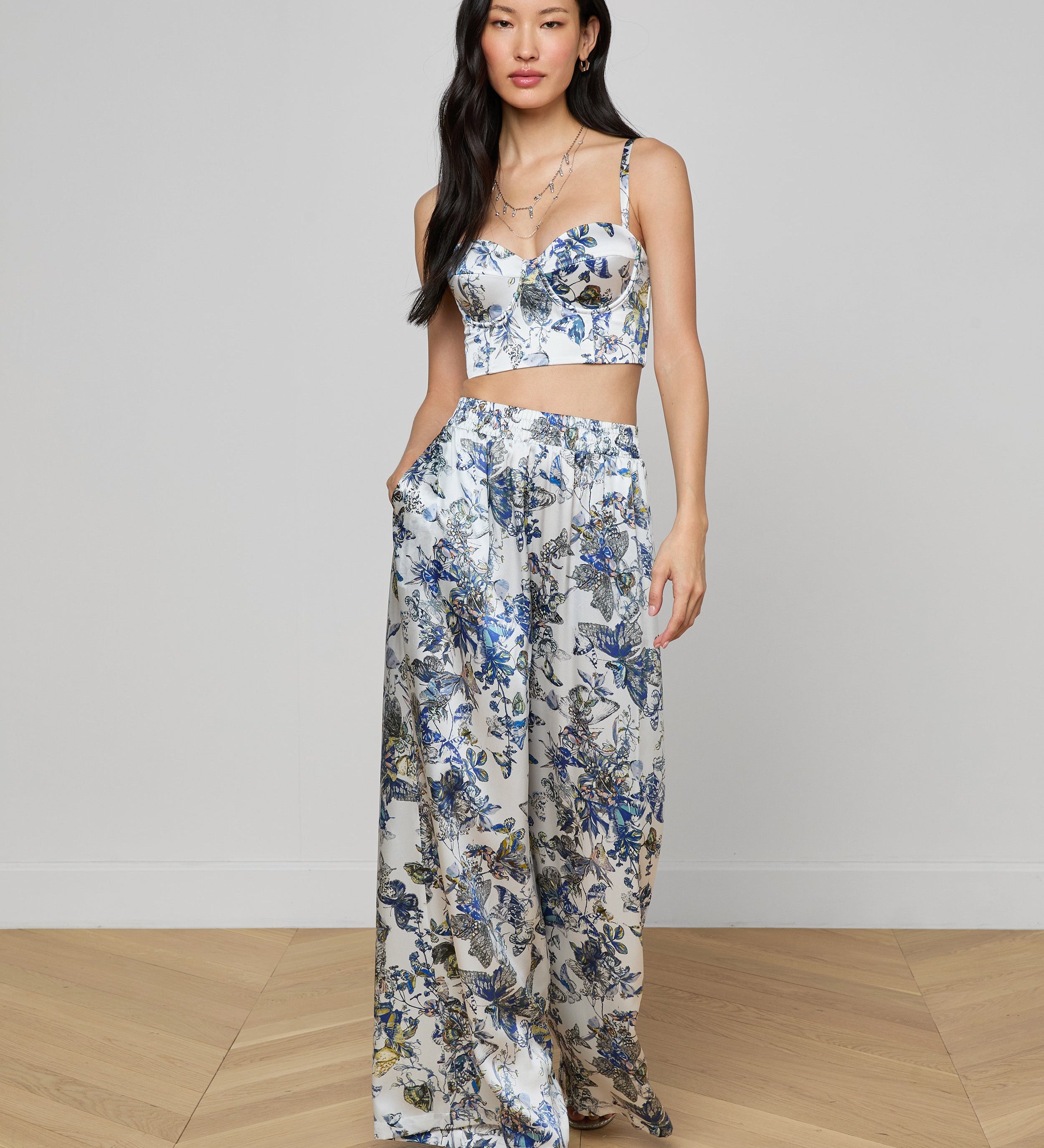 L'AGENCE - Sonya Silk Bustier
