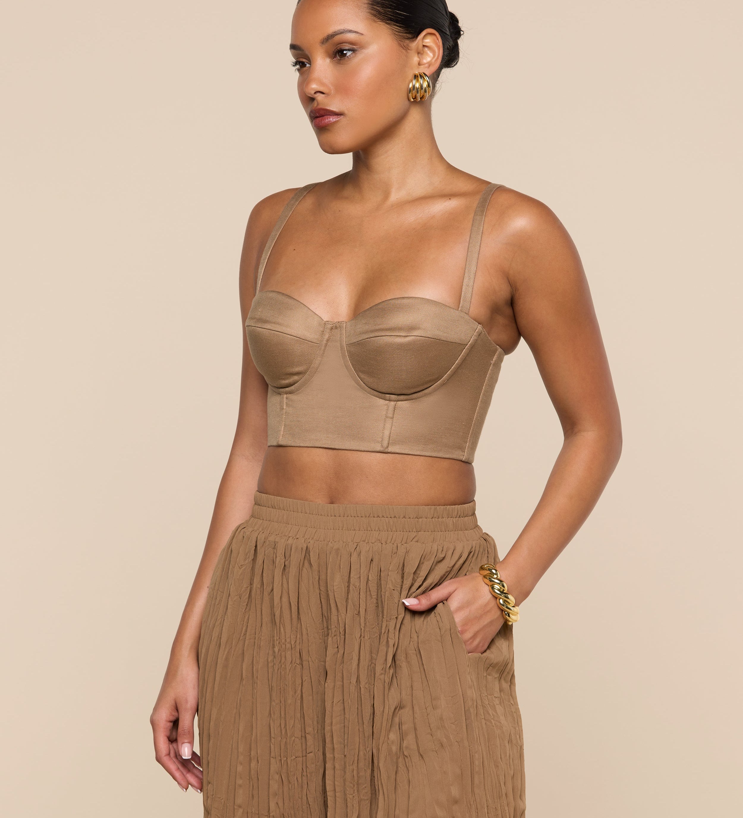 L'AGENCE - Sonya Linen - Blend Bustier