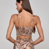 L'AGENCE - Sonya Silk Bustier