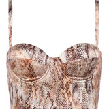 L'AGENCE - Sonya Silk Bustier