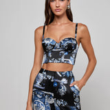L'AGENCE - Sonya Silk Bustier