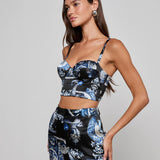 L'AGENCE - Sonya Silk Bustier