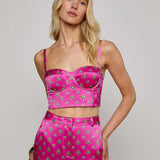 L'AGENCE - Sonya Silk Bustier