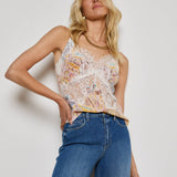 L'AGENCE - Kilah Silk Lace Camisole
