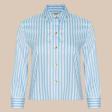 L'AGENCE - Fawn Beach Print Shirt
