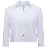 L'AGENCE - Fawn Vintage Travel Print Shirt