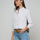 L'AGENCE - Fawn Floral Print Shirt