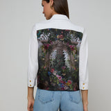 L'AGENCE - Fawn Floral Print Shirt