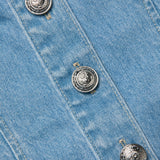 L'AGENCE - Saga Denim Top