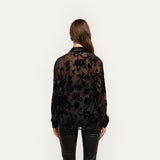 L'AGENCE - Laurent Velvet Blouse