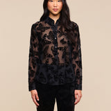 L'AGENCE - Laurent Velvet Blouse