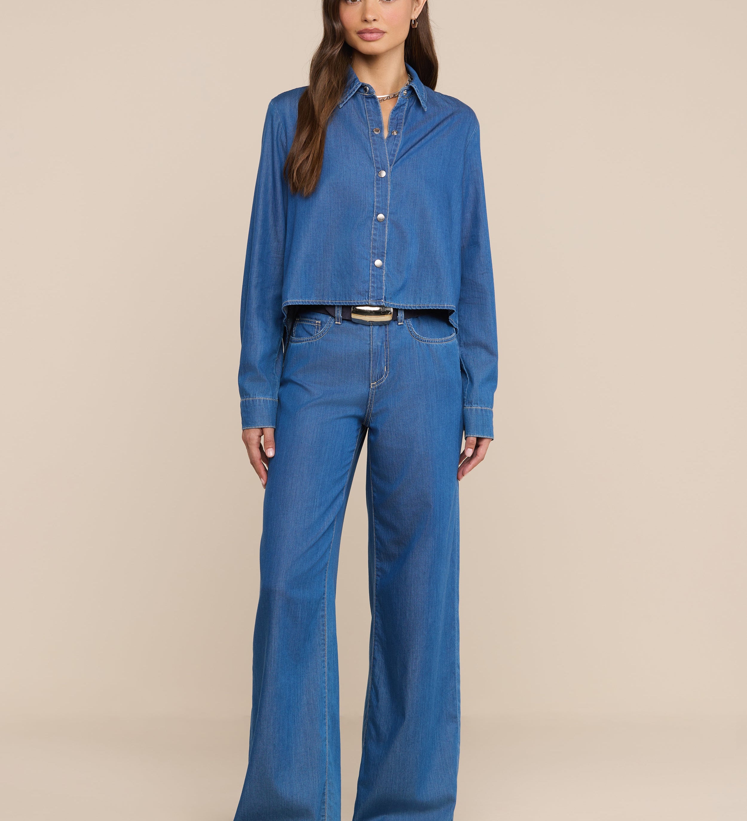 L'AGENCE - Annette Chambray Shirt