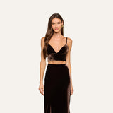 L'AGENCE - Aislin Velvet Bralette