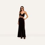 L'AGENCE - Aislin Velvet Bralette
