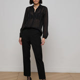 L'AGENCE - Argo Silk Blouse
