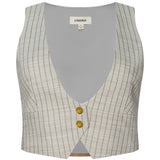 L'AGENCE - Devony Pinstriped Vest