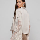 L'AGENCE - Capri Lace Sleeve Blouse
