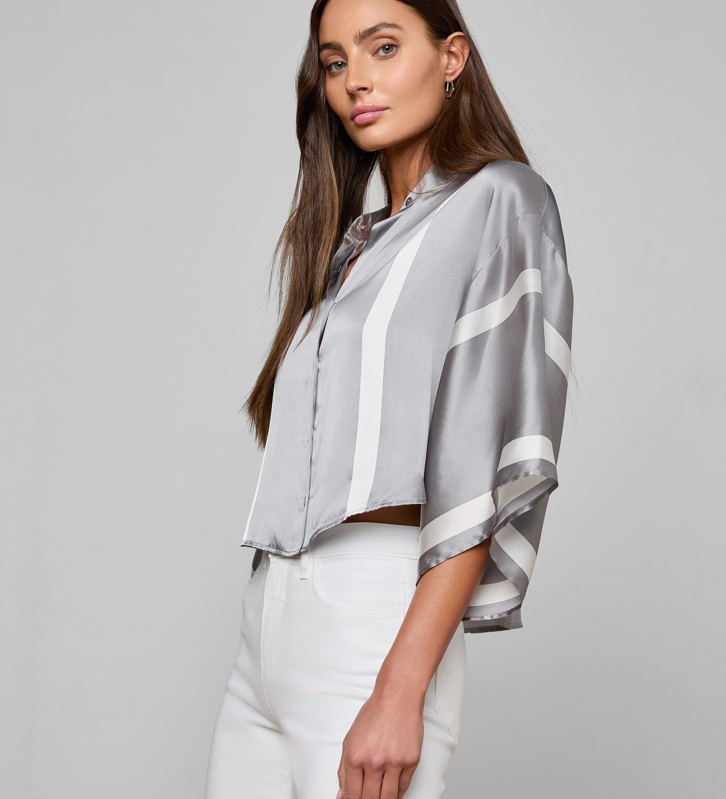 L'AGENCE - Dru Silk Blouse