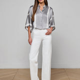 L'AGENCE - Dru Silk Blouse