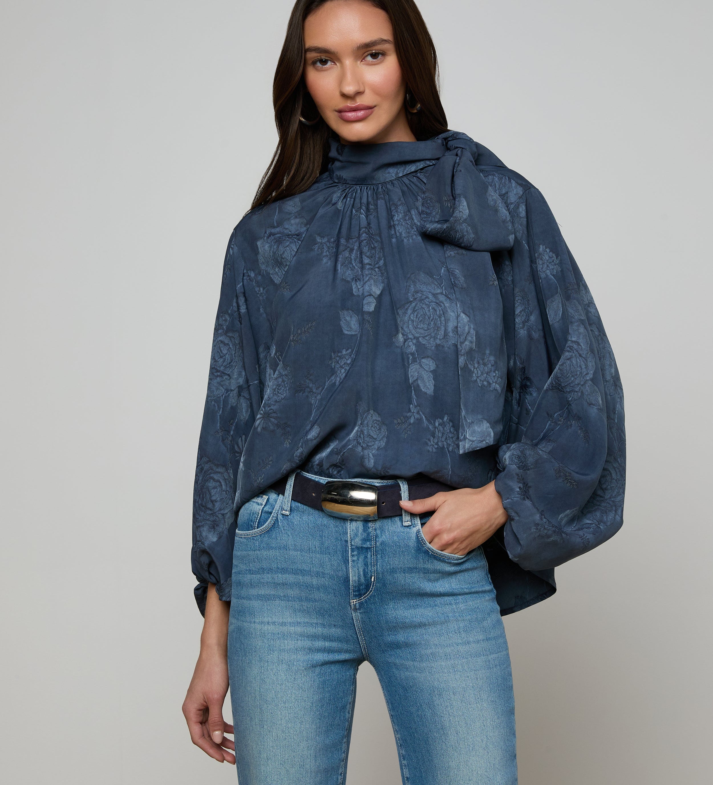 L'AGENCE - Rhett Oversized Blouse