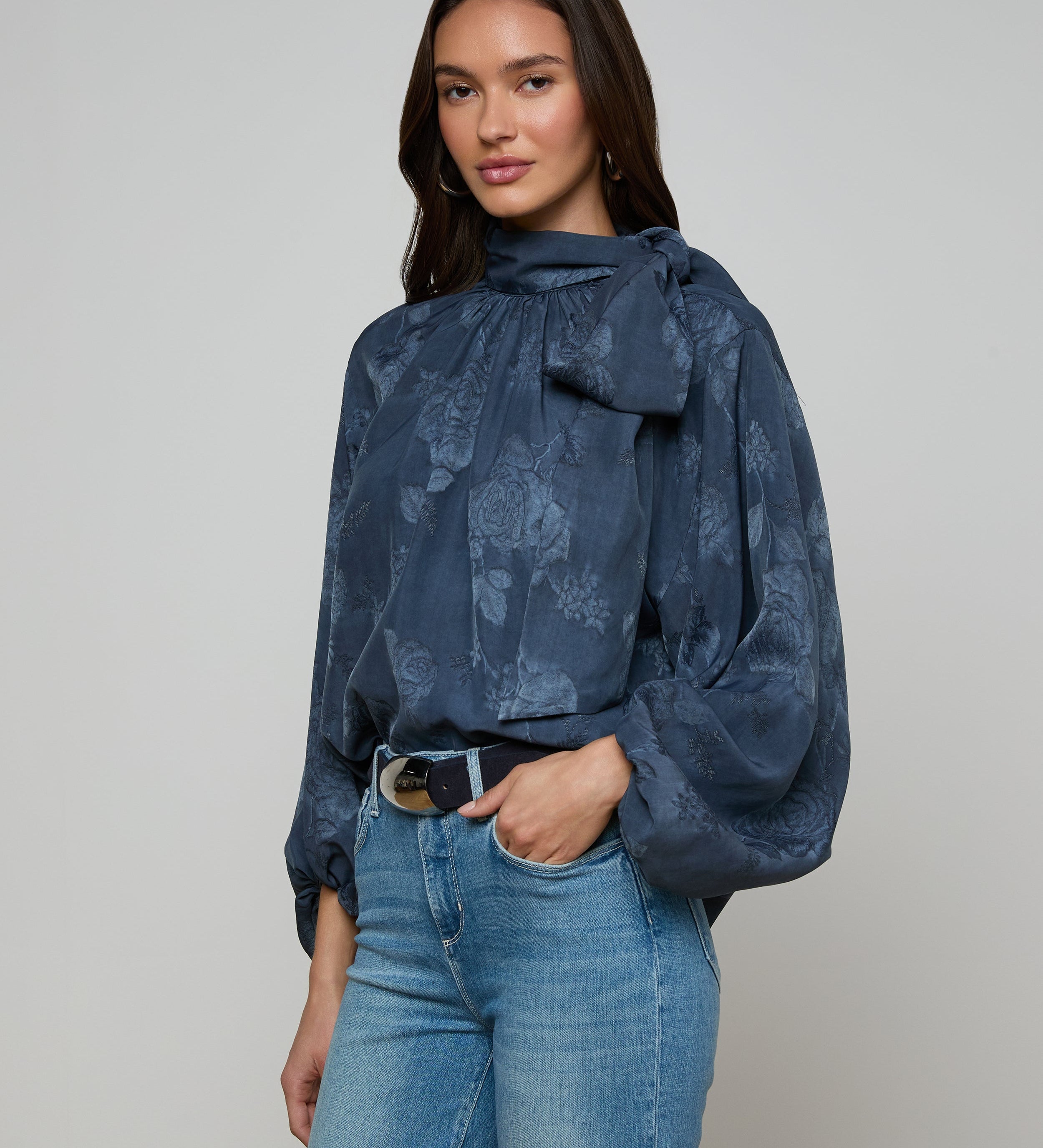 L'AGENCE - Rhett Oversized Blouse