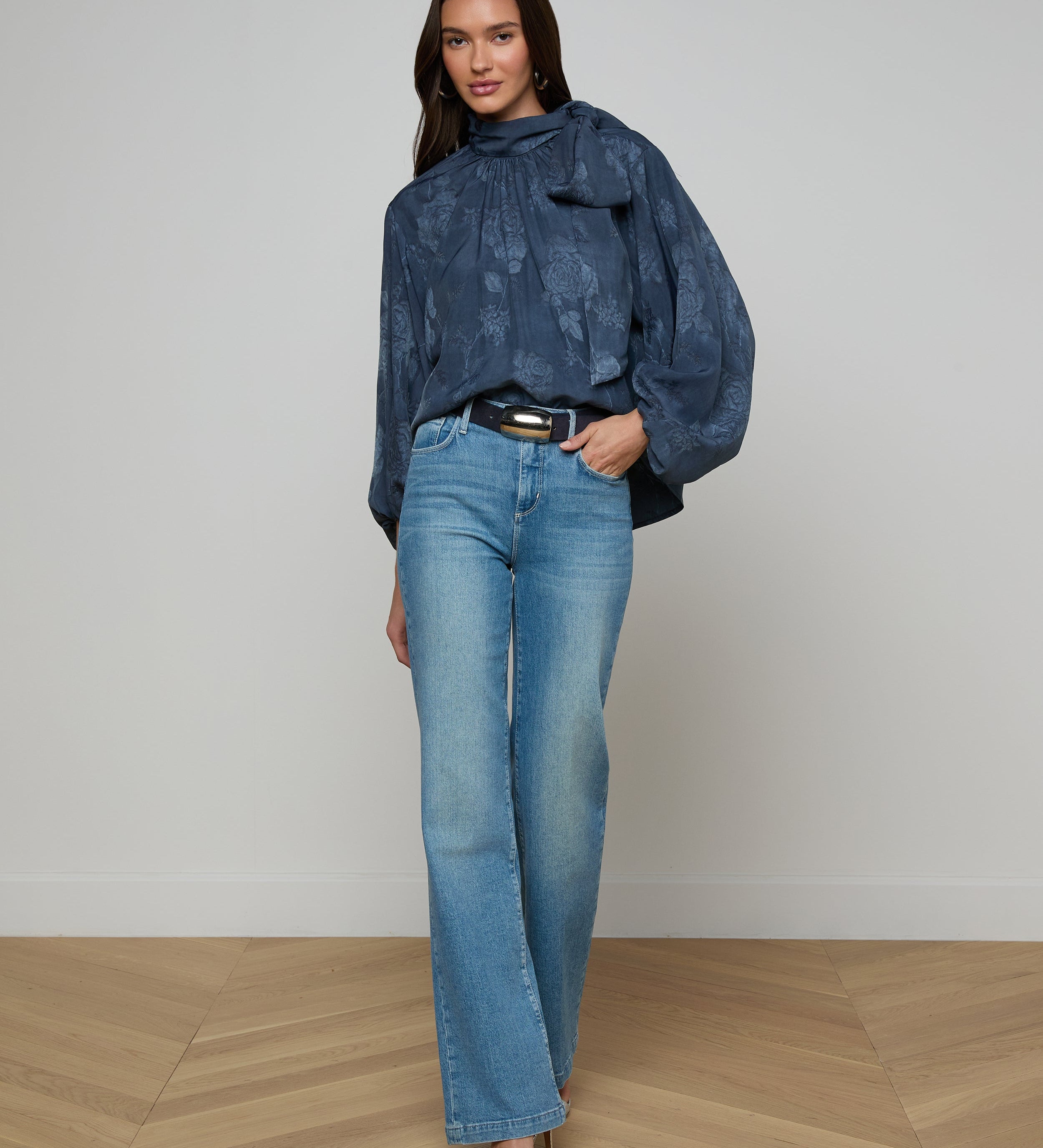 L'AGENCE - Rhett Oversized Blouse