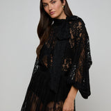 L'AGENCE - Rhett Oversized Lace Blouse