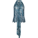 L'AGENCE - Reece Lace Tie Neck Blouse