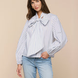L'AGENCE - Deon Tie - Neck Blouse