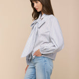 L'AGENCE - Deon Tie - Neck Blouse