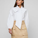 L'AGENCE - Deon Tie - Neck Blouse