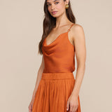 L'AGENCE - Calista Satin Camisole