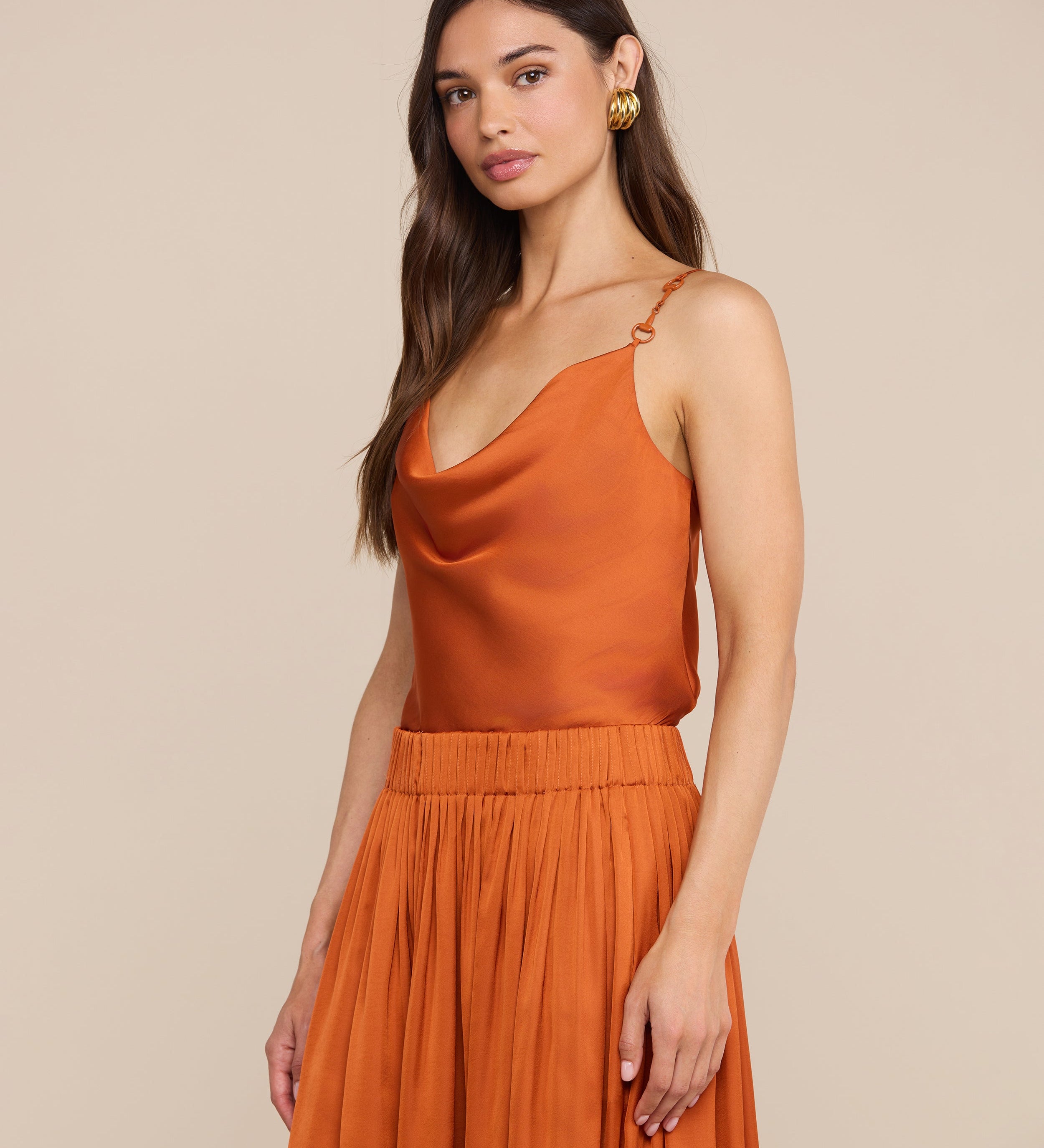 L'AGENCE - Calista Satin Camisole