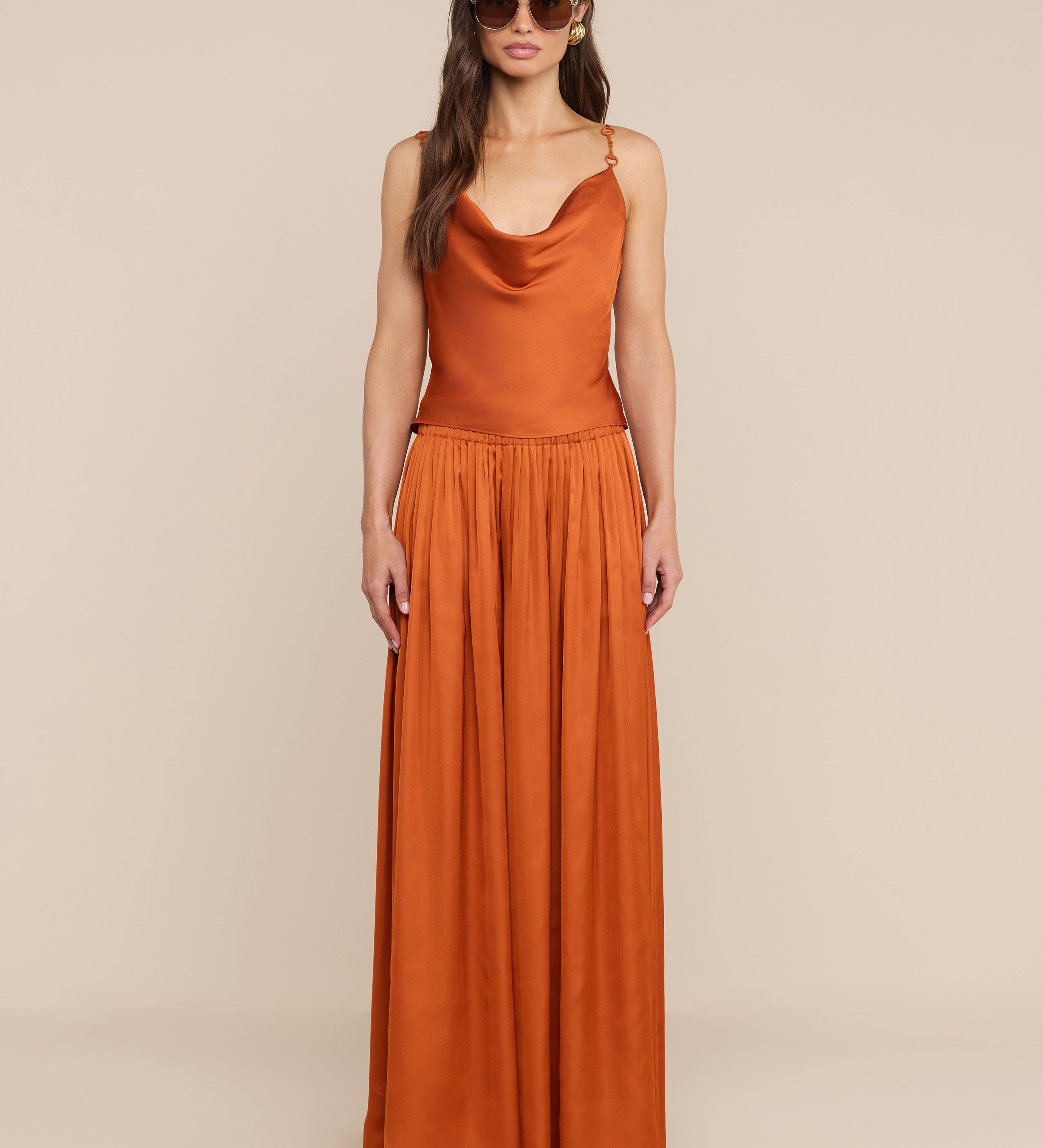 L'AGENCE - Calista Satin Camisole