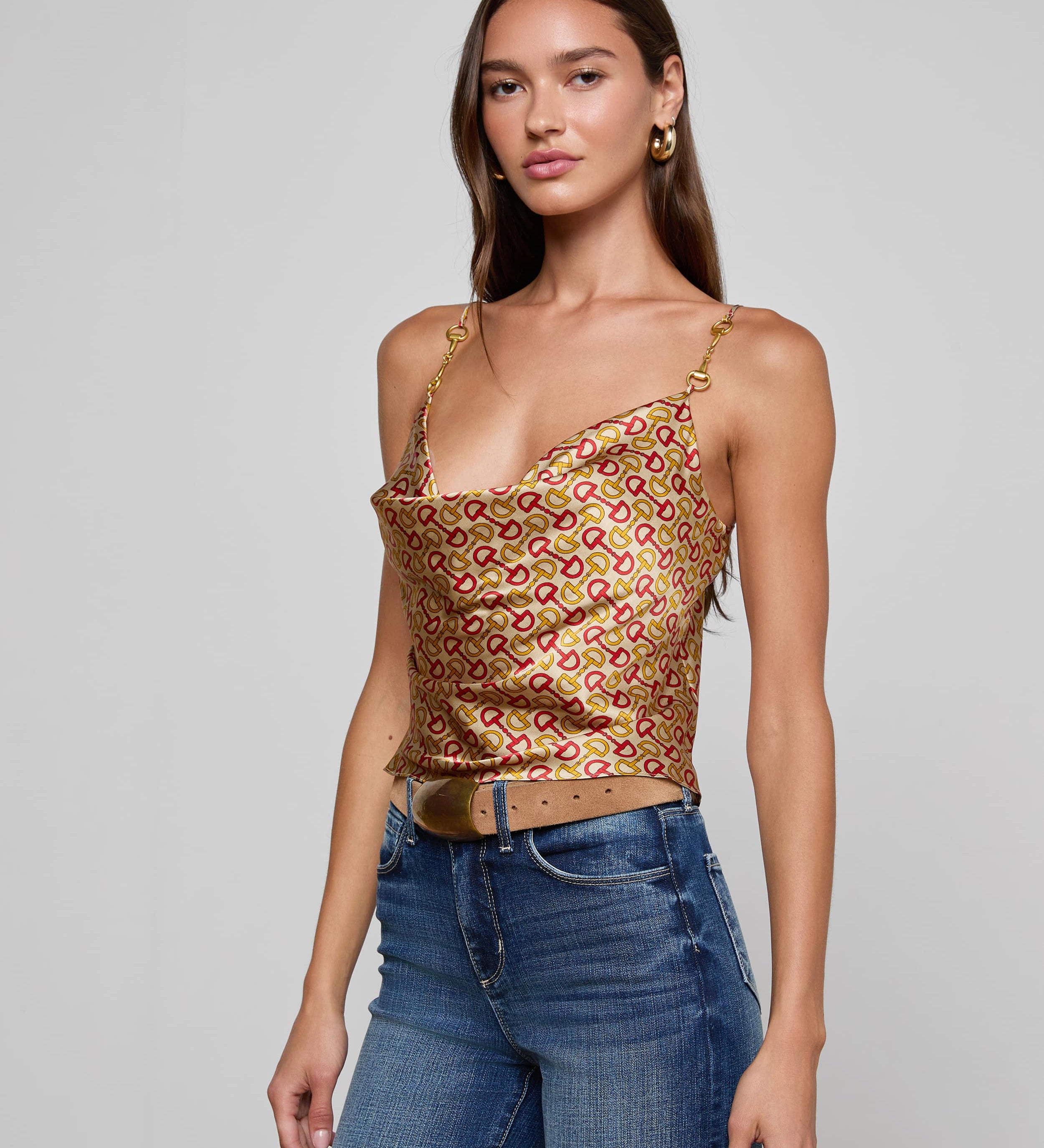 L'AGENCE - Calista Silk Camisole