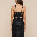 L'AGENCE - Sonya Vegan Leather Bustier