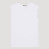ROHE - Dense rib tank top | optic white
