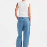ROHE - Dense rib tank top | optic white