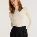 ROHE - Fine merino turtleneck | off - white