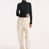 ROHE - Fine merino turtleneck | black