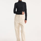 ROHE - Fine merino turtleneck | black