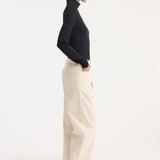 ROHE - Fine merino turtleneck | black