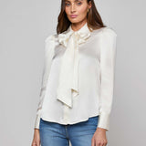 L'AGENCE - Honey Silk Blouse