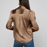 L'AGENCE - Honey Silk Blouse